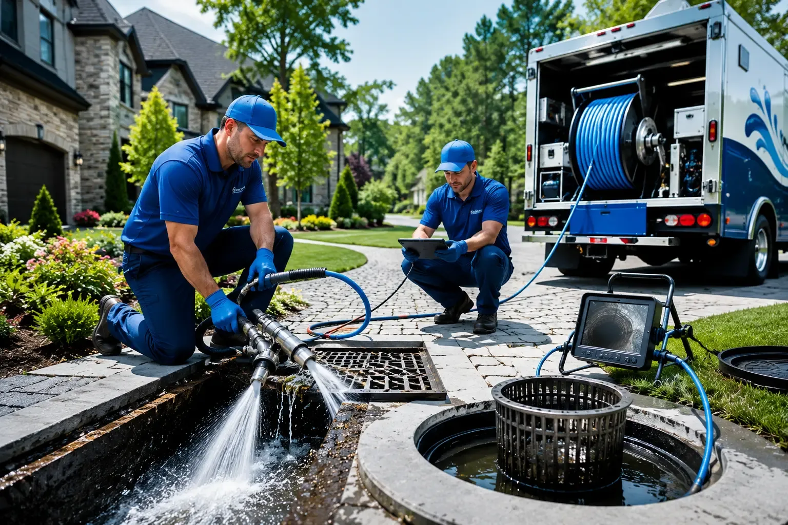 Local outdoor drain cleaning professionals in Chagrin Falls, OH