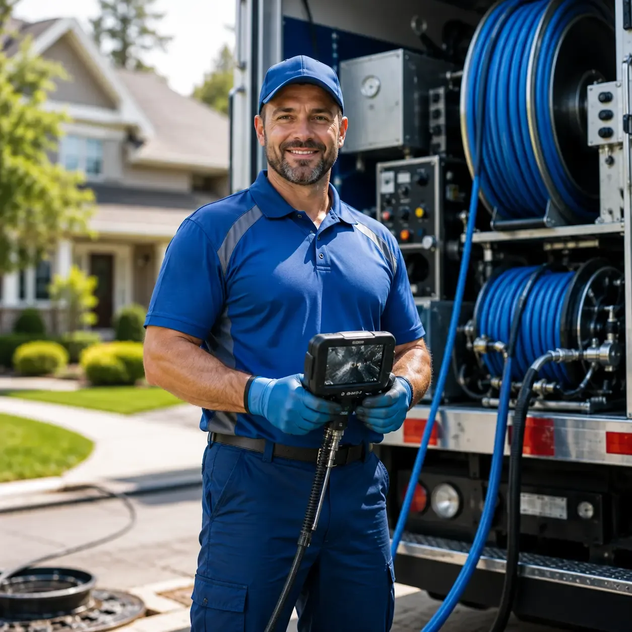 Local outdoor drain cleaning specialists in Chagrin Falls, OH